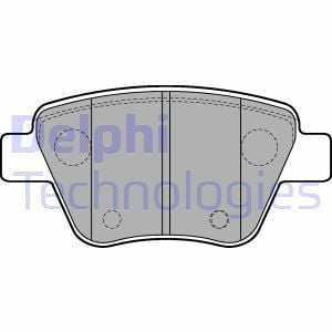 Volkswagen Caddy Arka Fren Balatası 1.6 TDI 102 Beygir 2011-2015 DELPHI