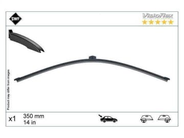 Porsche Panamera Arka Silecek 35 cm 2017 Sonrası SWF
