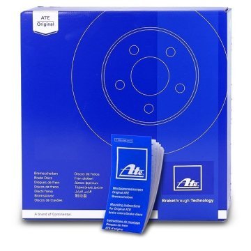 Volkswagen Golf 7 Ön Fren Diski 1.0 TSI 110 Beygir 288 mm Çap 2013-2020 ATE ORIGINAL