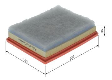 Opel Corsa F Hava Filtresi 1.5 Dizel 102 Beygir 2019 Sonrası BOSCH