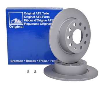 Volkswagen Golf 5 Arka Fren Diski 1.6 FSI 115 Beygir 253 mm Çap 2004-2009 ATE ORIGINAL