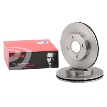 Ford Fiesta 5 Ön Fren Diski 258 mm 2002-2009 BREMBO