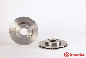 Ford Fiesta 5 Ön Fren Diski 258 mm 2002-2009 BREMBO