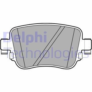 Volkswagen Caddy 4 Arka Fren Balatası Bütün Modellere 2016-2020 DELPHI