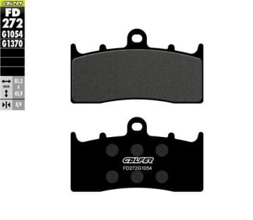 BMW K 1600 GT Ön Fren Balatası 2011-2016 GALFER YARI METAL