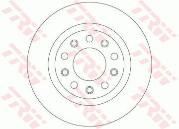 Alfa Romeo Giulietta Arka Fren Diski 1.4 Turbo 120 Beygir 264 mm Çap Standart Sistem TRW