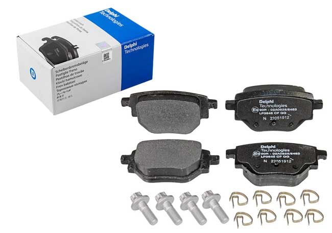 Opel Corsa F Arka Fren Balatası 1.5 Dizel 102 Beygir Manuel El Freni İçin 2019 Sonrası DELPHI