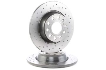 Seat Leon 2 Performanslı Arka Fren Diski 2.0 TFSI 282 mm Çap Delikli 2006-2012 BREMBO XTRA