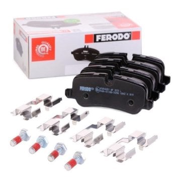 Range Rover 3 Arka Fren Balatası 3.0 TD6 177 Beygir Şase No 6A000001'dan Sonraki Araçlar 2002-2012 FERODO