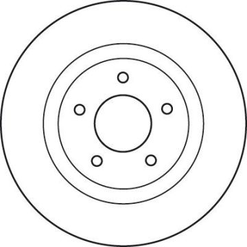 Nissan X-Trail Ön Fren Diski 2.0 dci 296 mm Çap 2007-2013 TRW