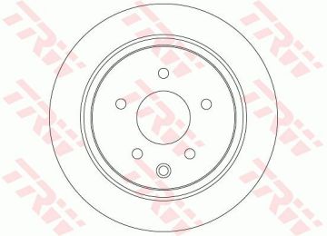 Nissan Juke Arka Fren Diski 1.6 Benzinli 292 mm Çap 2010-2019 TRW