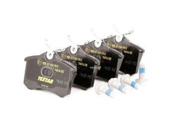 Skoda Octavia Arka Fren Balatası 253 mm Disk İçin 2004-2012 TEXTAR
