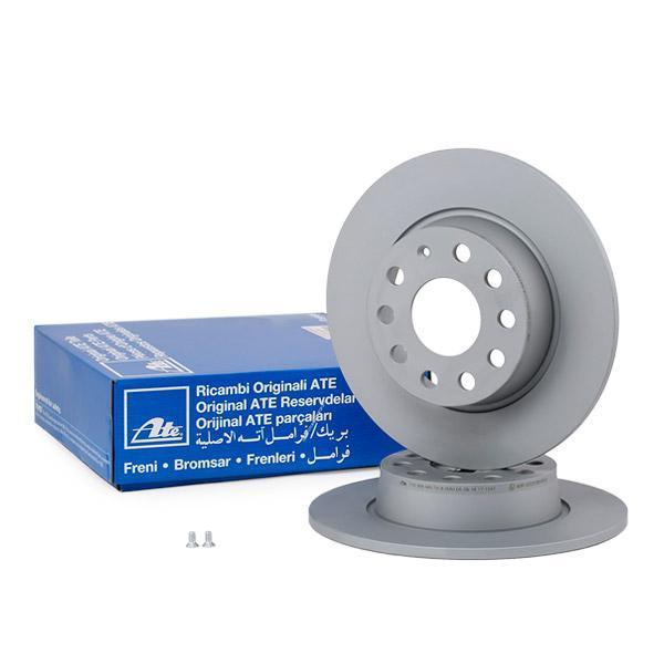 Volkswagen Golf 7 Arka Fren Diski 1.5 TSI 150 Beygir 272 mm Çap 2013-2020 ATE ORIGINAL