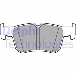 Honda Civic Arka Fren Balatası 1.5 Turbo Hatchback FK7 2017-2022 DELPHI