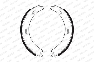 Mercedes C Serisi W203 Kasa C200 El Fren Balatası 2001-2006 FERODO