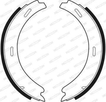 Mercedes C Serisi W203 Kasa C200 El Fren Balatası 2001-2006 FERODO