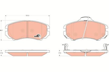 Hyundai Tucson Ön Fren Balatası 2004-2010 TRW