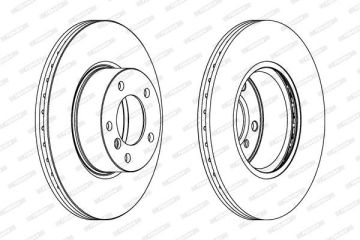 BMW E84 Kasa X1 Ön Fren Diski 18i sDrive / 312 mm Çap 2010-2015 FERODO