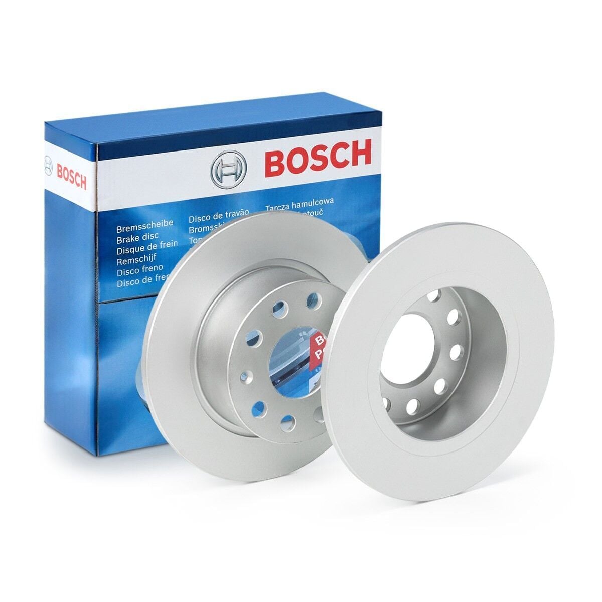 Skoda Octavia 3 Arka Fren Diski 1.6 TDI 253 mm Çap 61 mm Yükseklik Manuel El Freni İçin 2013-2020 BOSCH