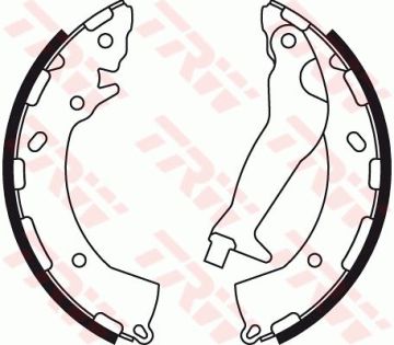 Hyundai i20 Arka Kampana Fren Balatası 1.2 Benzinli 2009-2014 TRW