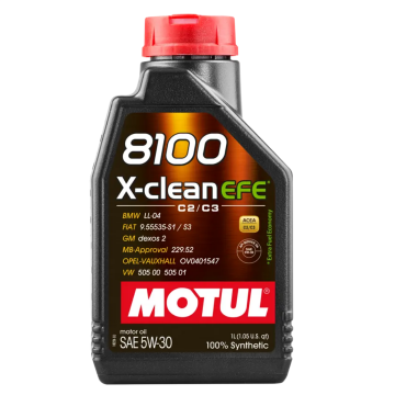 MOTUL 8100 X-Clean EFE 5W-30 1 Litre Motor Yağı