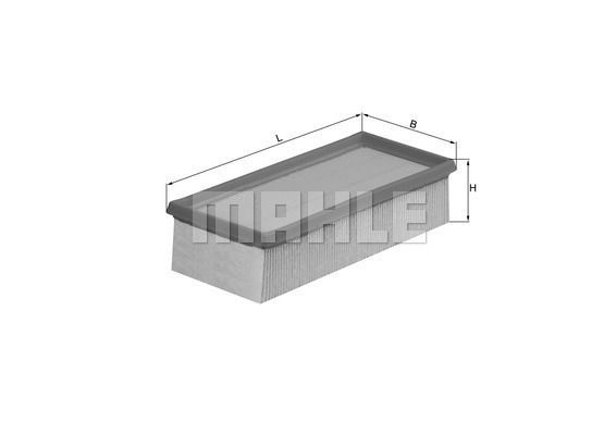Mitsubishi Colt Hava Filtresi 1.5 Dizel 2005-2012 KNECHT / MAHLE