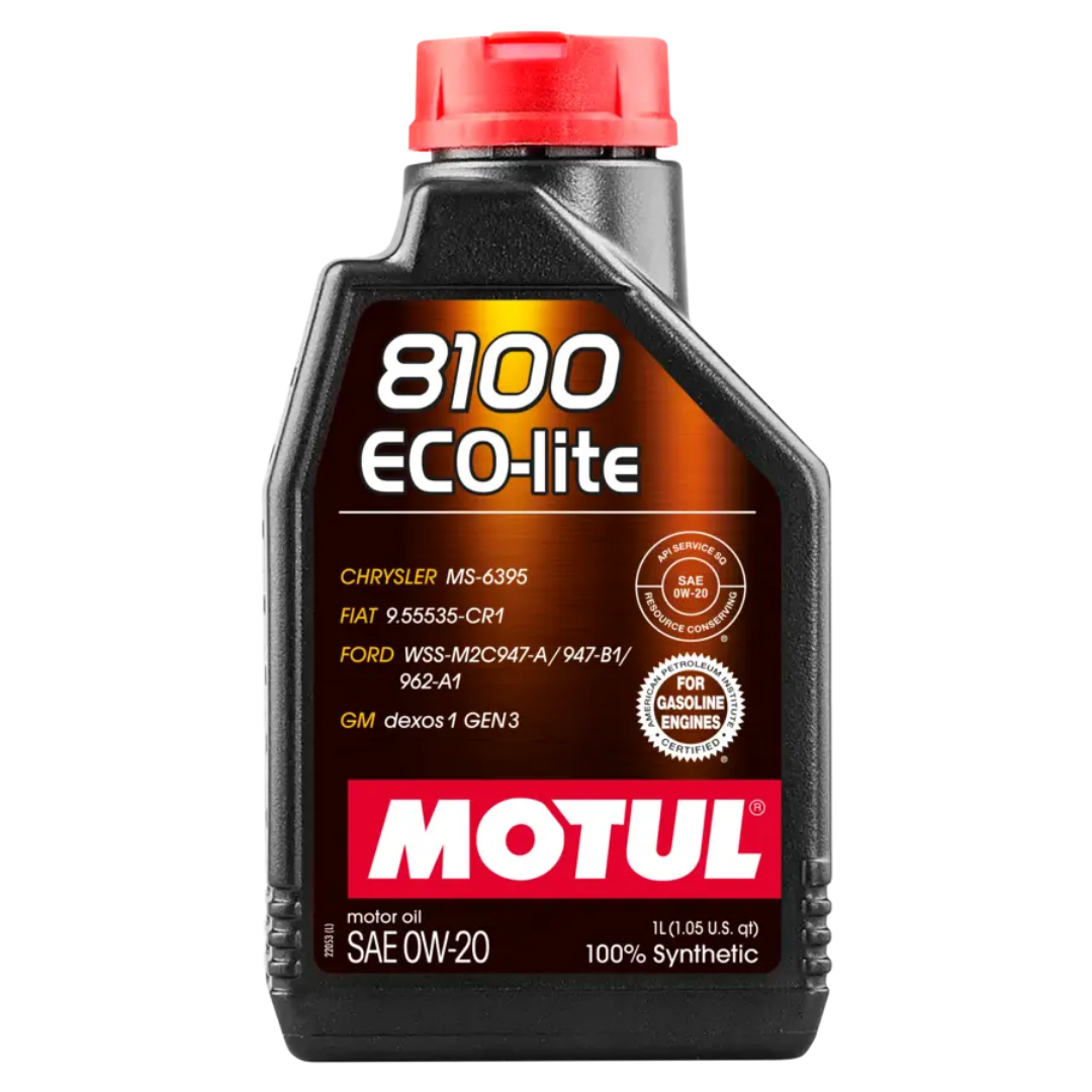 MOTUL 8100 Eco Lite 0W-20 1 Litre Motor Yağı