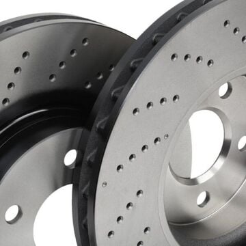 Mercedes E Serisi W212 Kasa E200 CGI Ön Fren Diski Delikli 322 mm Çap AMG Spor Paket İçin 2009-2015 TRW