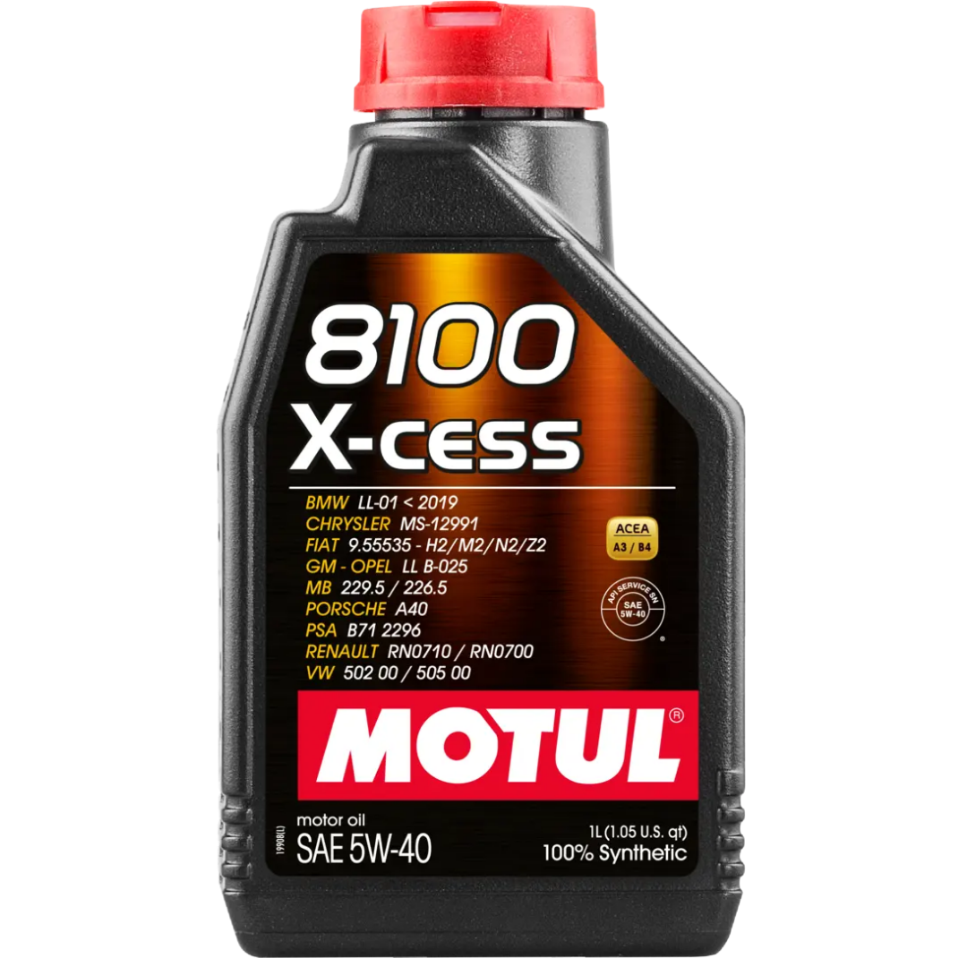 MOTUL 8100 X-Cess 5W-40 1 Litre Motor Yağı