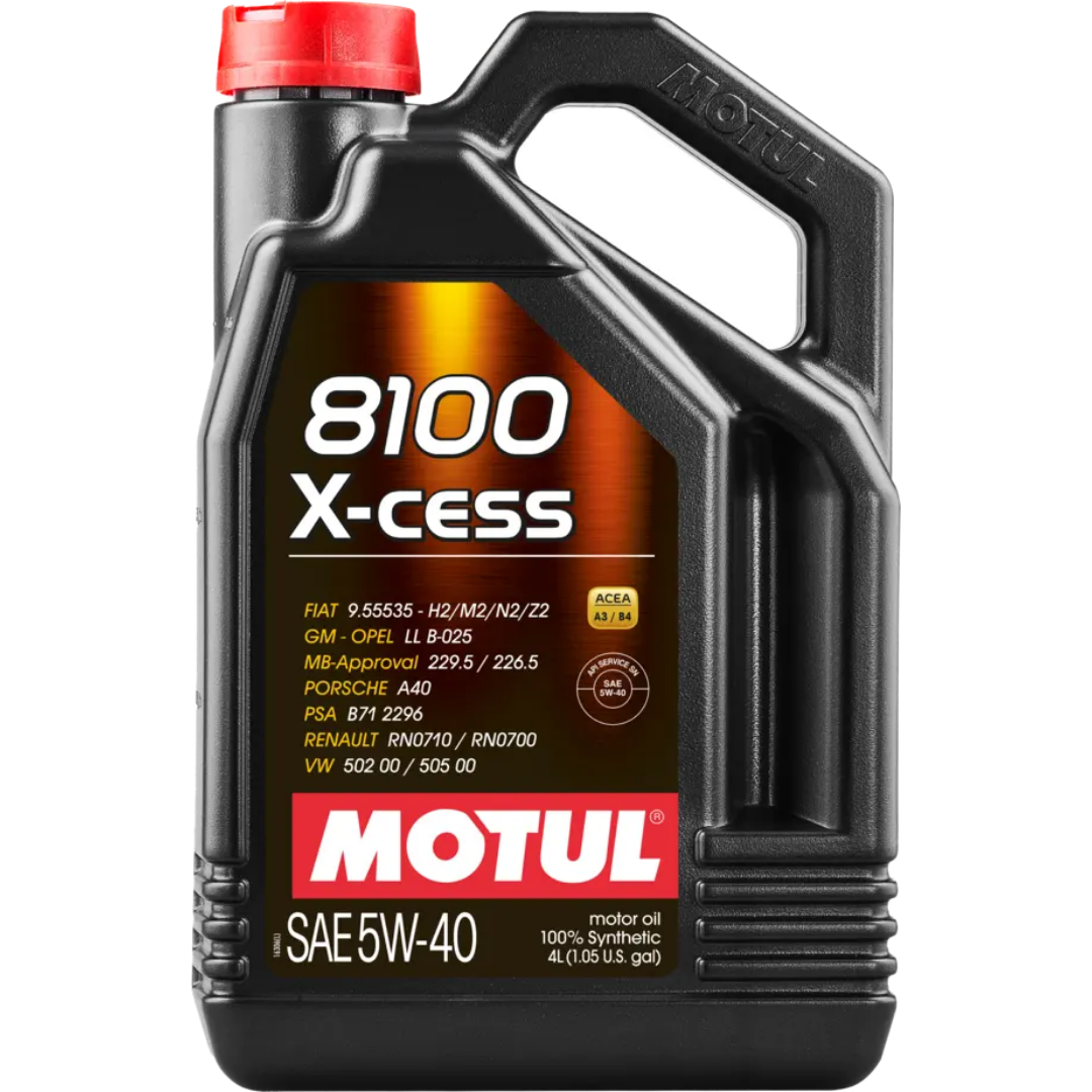 MOTUL 8100 X-Cess 5W-40 4 Litre Motor Yağı