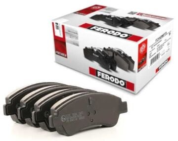 Citroen C4 Ön Fren Balatası 266 mm Disk İçin 2005-2009 FERODO