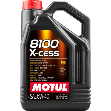 MOTUL 8100 X-Cess 5W-40 5 Litre Motor Yağı