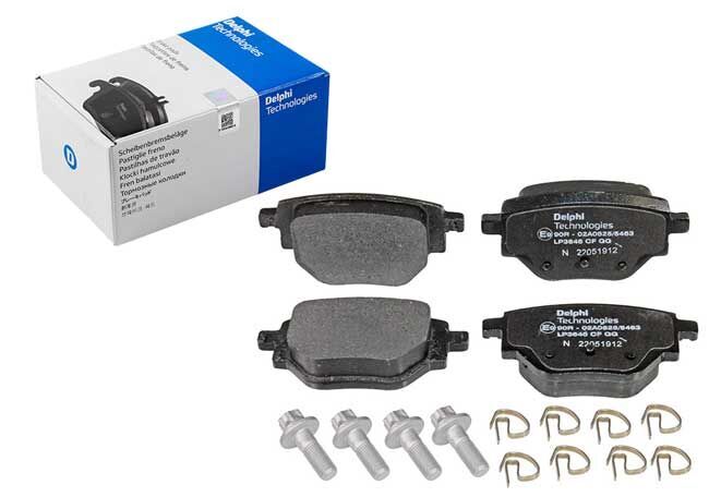 Opel Corsa F Arka Fren Balatası 1.2 Turbo 130 Beygir Manuel El Freni İçin 2019 Sonrası DELPHI