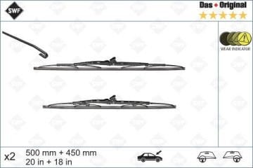 Hyundai Elantra Ön Silecek Seti Sol Sağ Takım 2001-2006 SWF