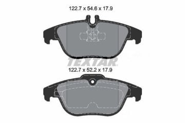 Mercedes C Serisi W204 Kasa C200 Arka Fren Balatası 2007-2013 TEXTAR