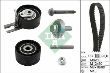 Citroen C3 Triger Seti 1.6 HDi 90 Beygir Euro 4 Motor 2010-2015 INA