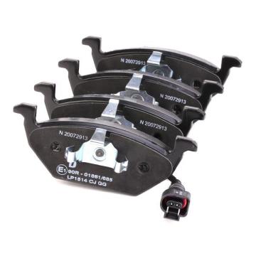 Skoda Yeti Ön Fren Balatası 1.4 TSI 122 Beygir 280 mm Disk İçin 2009-2017 DELPHI