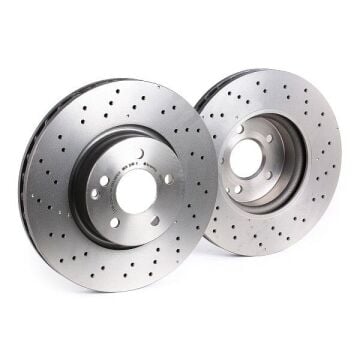 Mercedes E Serisi W212 Kasa E200 CGI Ön Fren Diski Delikli 322 mm Çap AMG Spor Paket İçin 2009-2015 BREMBO