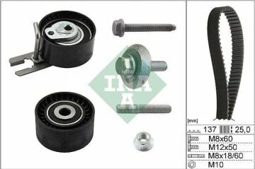 Citroen C3 Picasso Triger Seti 1.6 HDi 90 Beygir Euro 4 Motor 2009-2017 INA