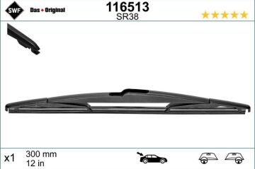 Landrover Discovery Sport Arka Silecek 30 cm 2015 Sonrası SWF