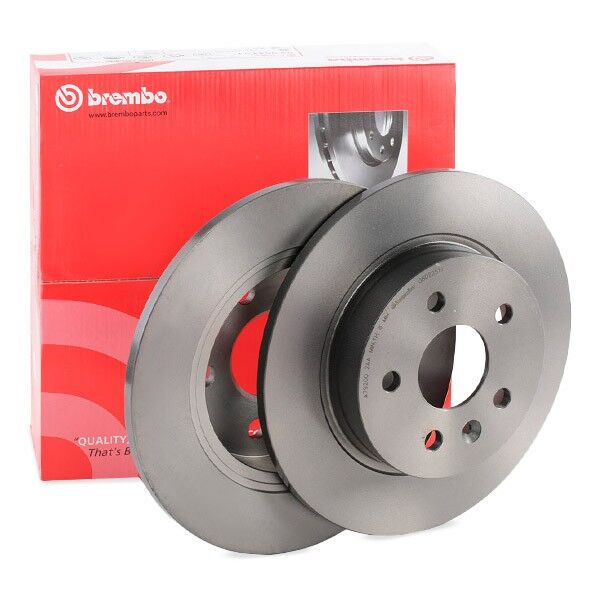 Opel Astra K Arka Fren Diski 1.5 D 122 Beygir 264 mm Çap 2016-2022 BREMBO