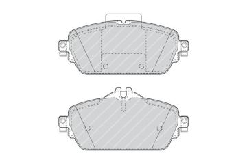 Mercedes E Serisi W213 Kasa E200 Ön Fren Balatası Standart Paket İçin 2016-2023 FERODO