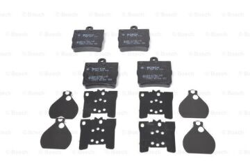Mercedes C Serisi W203 Kasa C200 Arka Fren Balatası Standart Paket İçin 2001-2006 BOSCH