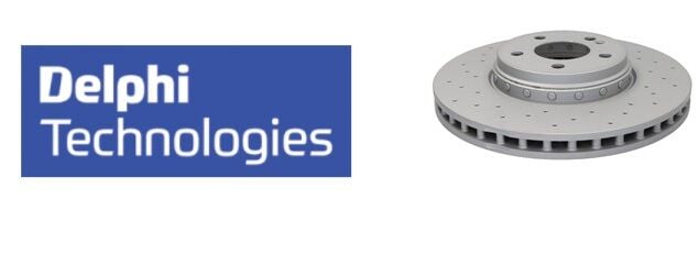 Mercedes C Serisi W205 Kasa C180 Ön Fren Diski 318 mm Çap AMG Spor Paket İçin 2014-2021 DELPHI