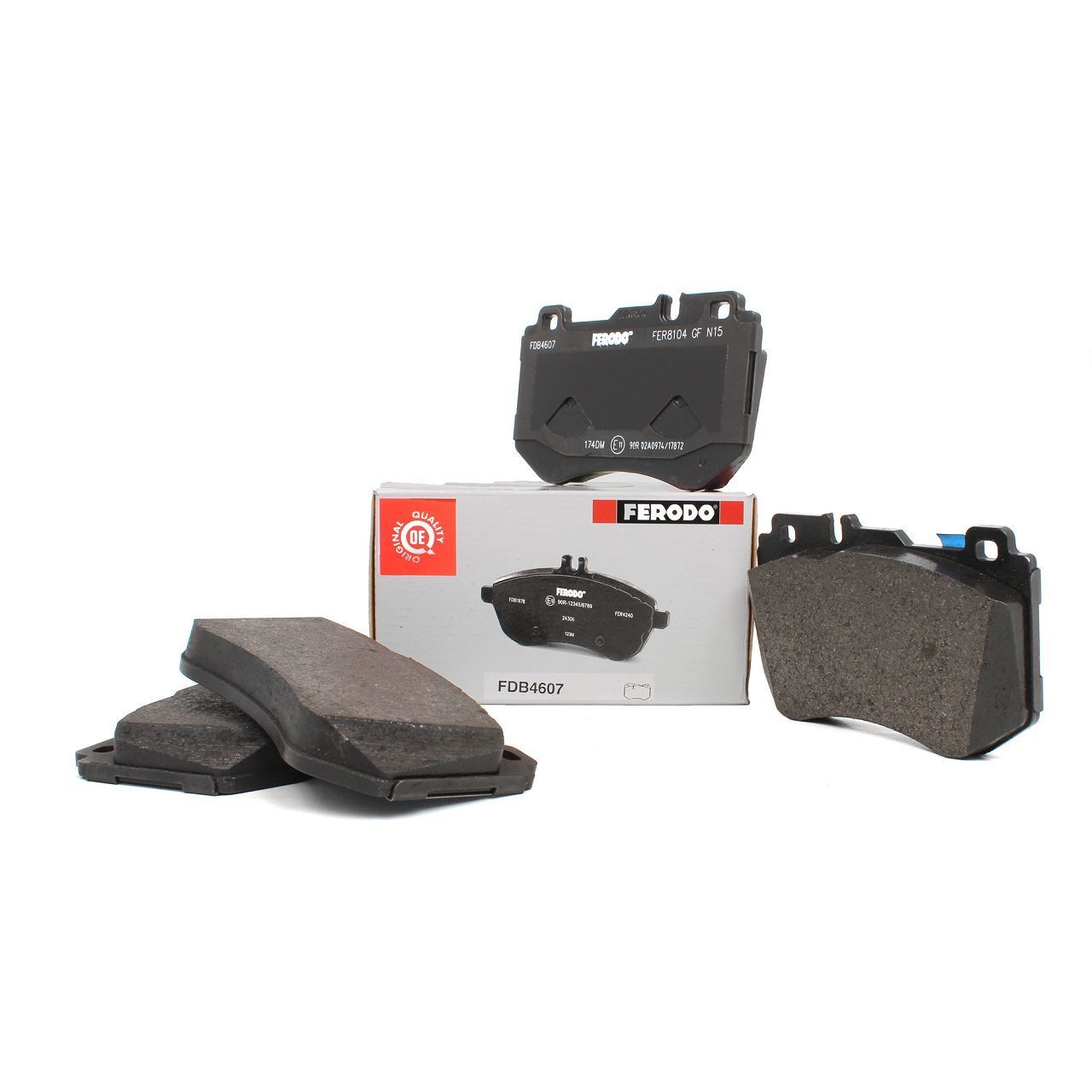 Mercedes C Serisi W205 Kasa C220 Ön Fren Balatası AMG Spor Paket İçin 2014-2021 FERODO