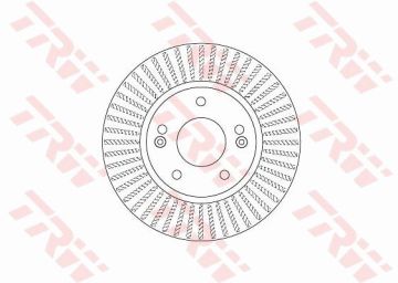 Hyundai i30 Ön Fren Diski 1.6 Dizel 128 Beygir Küçük Tip 280 mm Çap 2012-2016 TRW