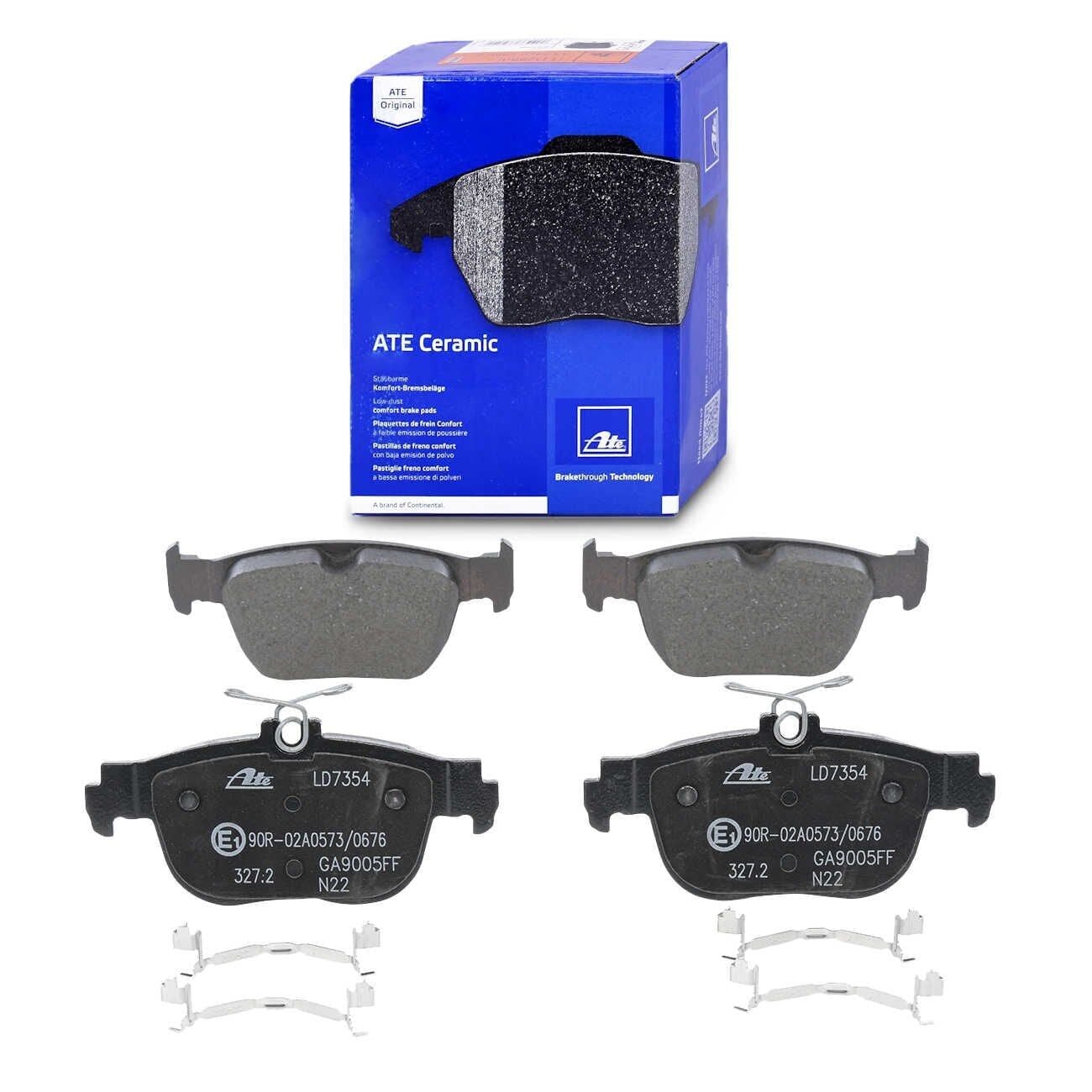 Volkswagen Caddy 5 Performanslı Seramik Arka Fren Balatası 2.0 TDi 122 Beygir 272 mm Disk İçin 2021 Sonrası ATE SERAMİK