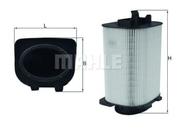 Mercedes E Serisi W212 Kasa E180 Hava Filtresi 1.6 156 Beygir 2009-2015 KNECHT / MAHLE