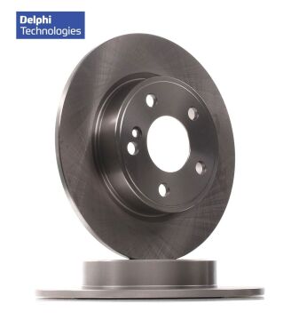 Mercedes B Serisi W246 Kasa B180 CDI Arka Fren Diski 276 mm Çap Standart Paket 2012-2018 DELPHI