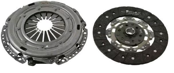 Volkswagen Bora Debriyaj Seti 1.9 TDI 130 Beygir ASZ Motor Luk Volan İçin Rulmansız  - LUK